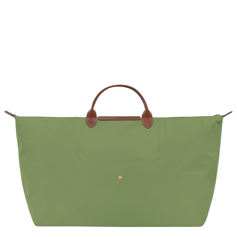 Le Pliage Original M Travel bag , Lichen - Recycled canvas  - View 3 of  5