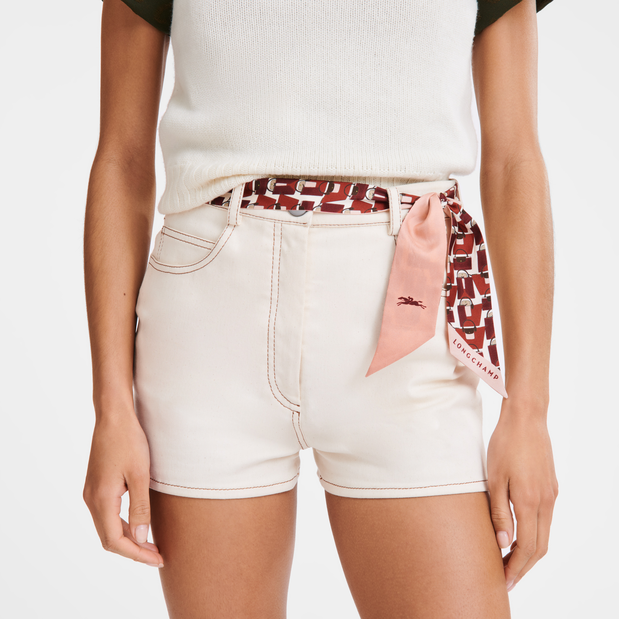 丝带, 裸色 - 查看 2
        2 - 放大 Le Pliage日本折纸术 丝带, 裸色