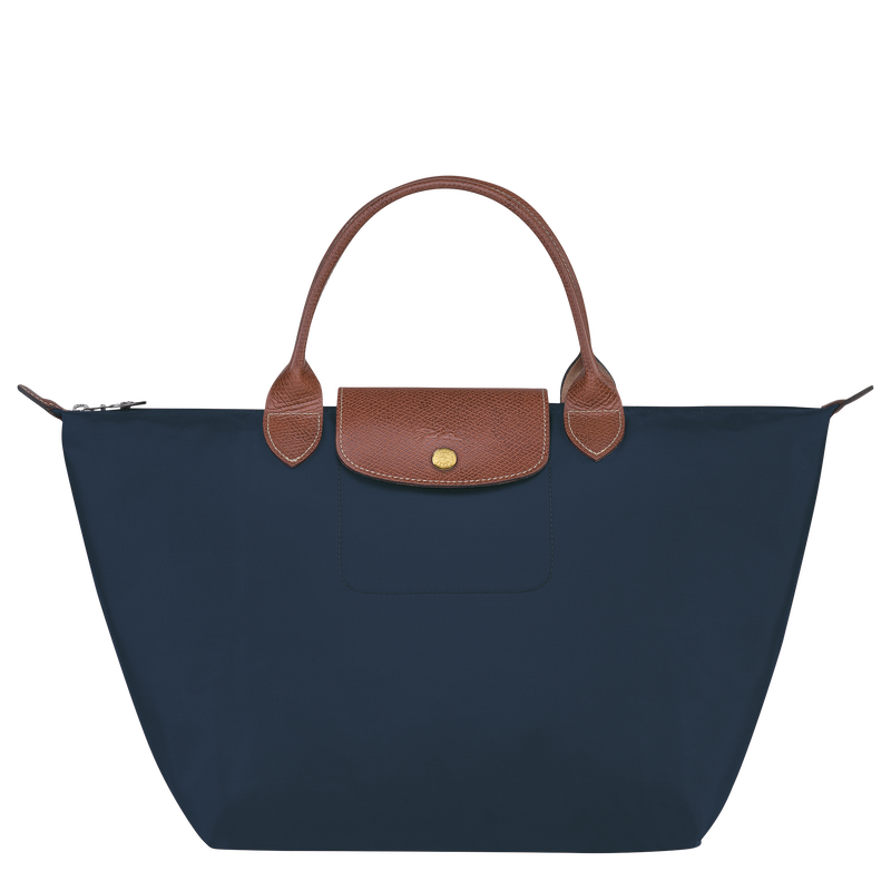 Le Pliage Original M 手提包 , 海军蓝色 - 再生帆布  - 查看 1 6