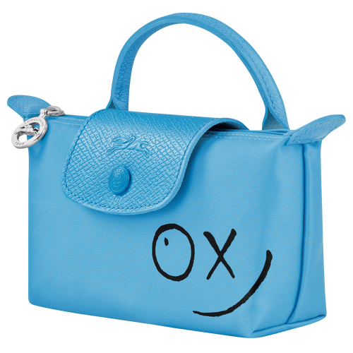 Longchamp x André 手提小袋, 蓝色