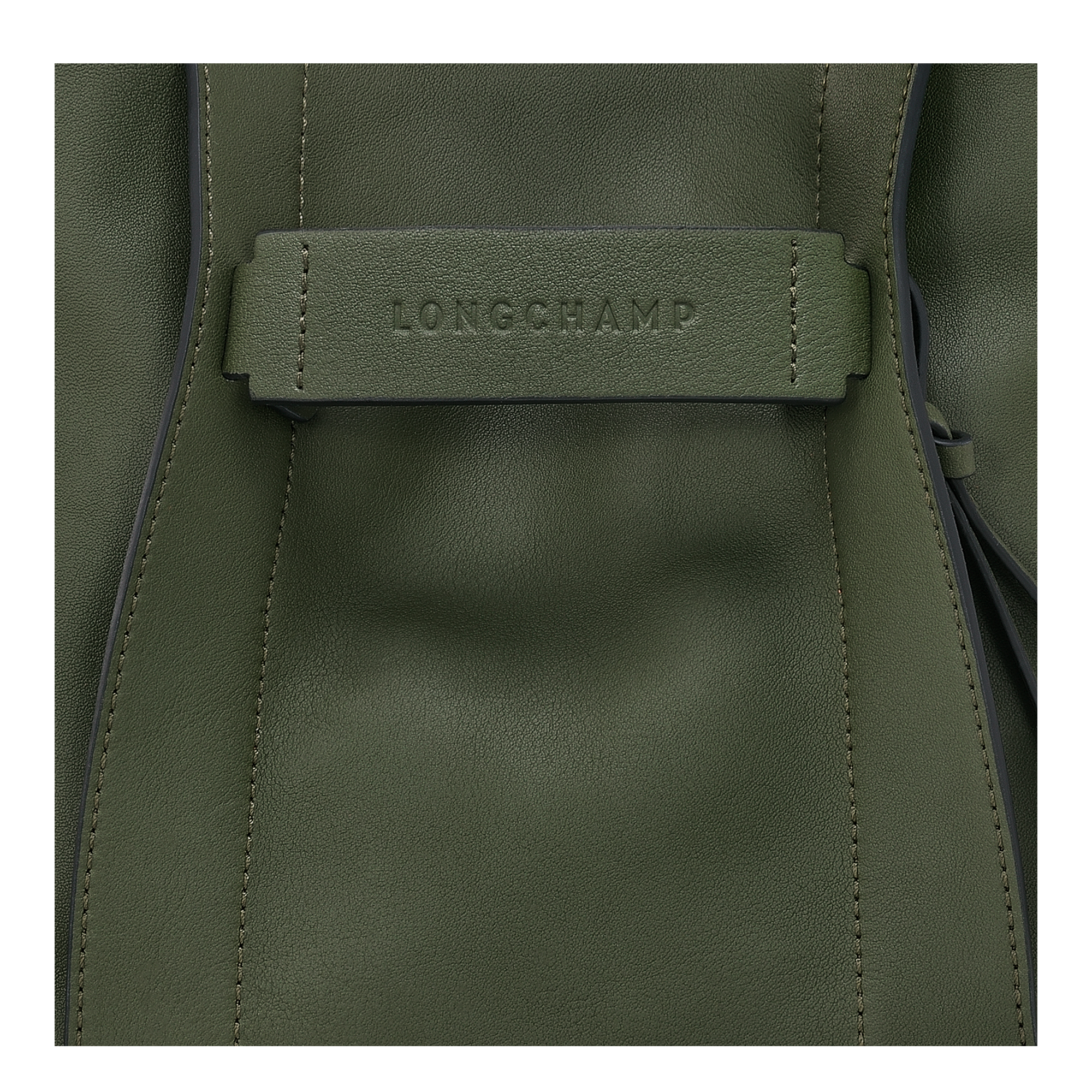 Longchamp 3D 斜挎包 S, 卡其色