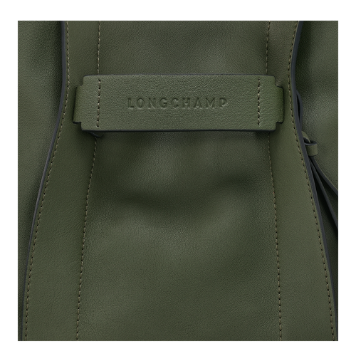 Longchamp 3D S 斜挎包 , 卡其色 - 皮革 - 查看 6 6