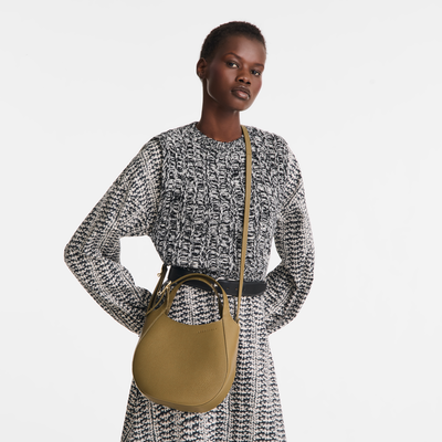 Le Foulonn&eacute; S Handbag , Caper - Leather