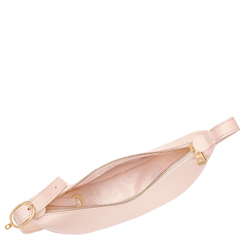 Le Foulonn&eacute; S 斜挎包 , 奶油 - 皮革  - 查看 5 6