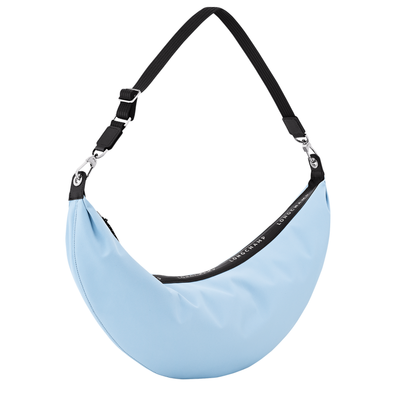 Le Pliage Energy XL Crossbody bag , Sky Blue - Canvas  - View 3 of  7