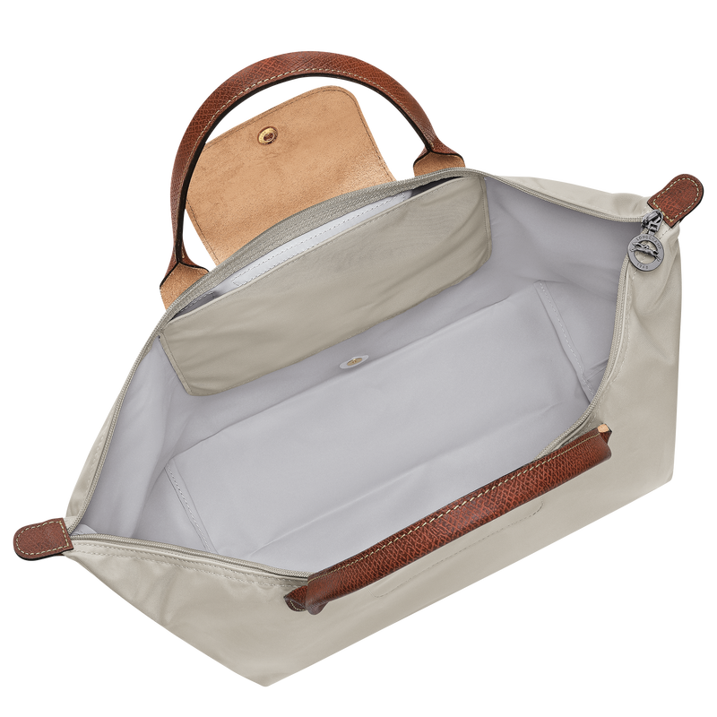 Le Pliage Original L Handbag , Pebble - Canvas  - View 5 of  7