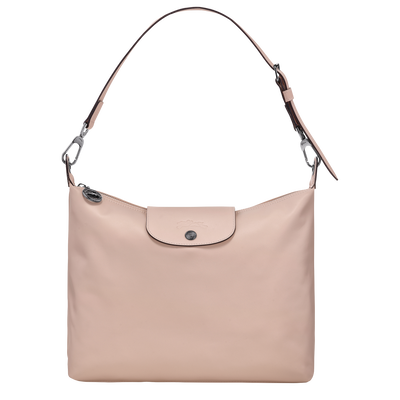 Le Pliage Xtra M Hobo 袋 , 裸色 - 皮革