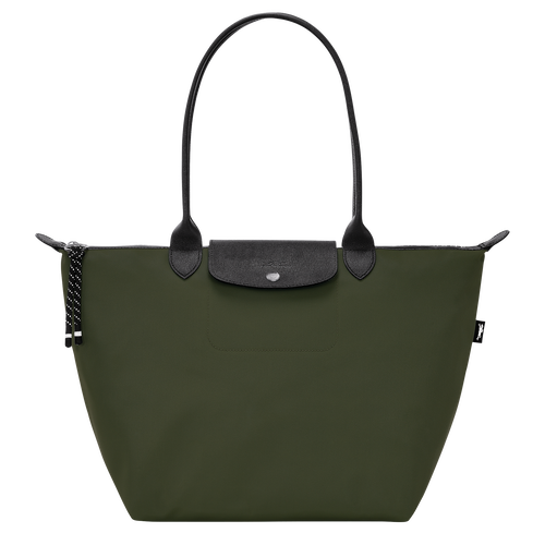 Le Pliage Energy L Tote bag , Khaki - Recycled canvas - View 1 of  6