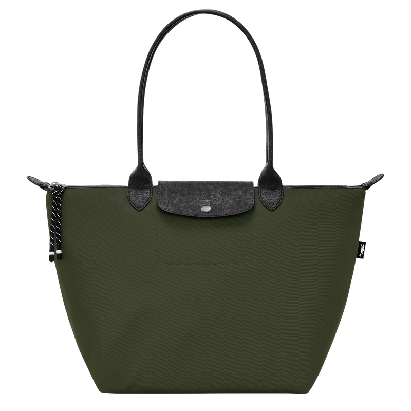 Le Pliage Energy L Tote bag , Khaki - Recycled canvas  - View 1 of  6