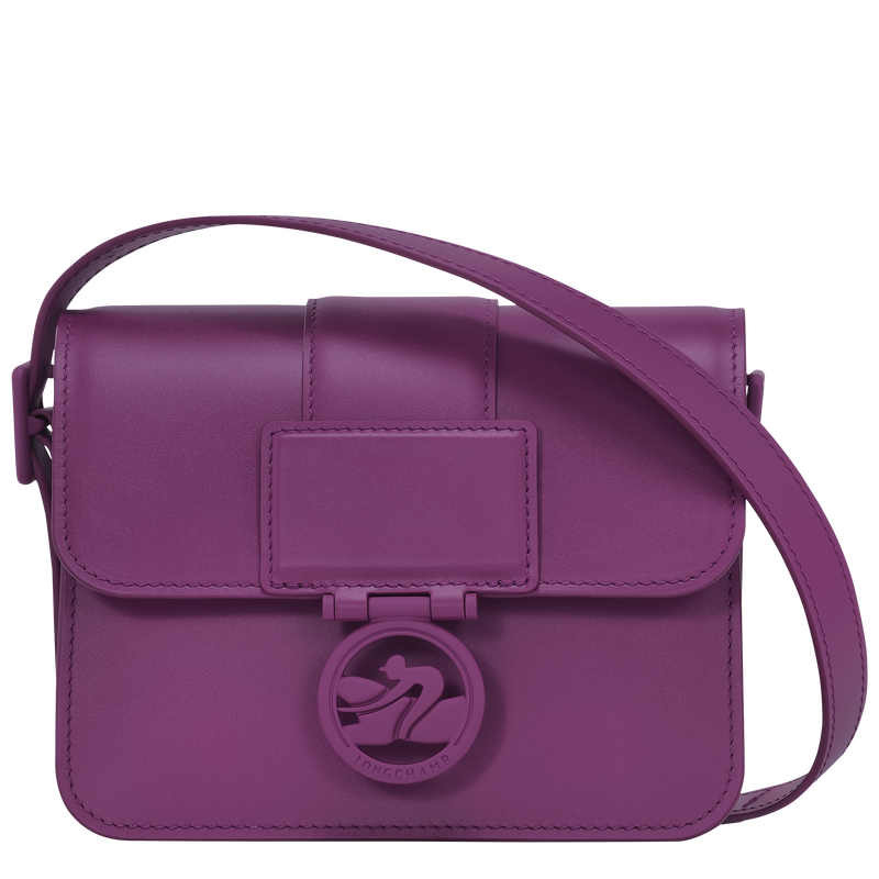 Box-Trot S Crossbody bag , Violet - Leather  - View 1 of  5