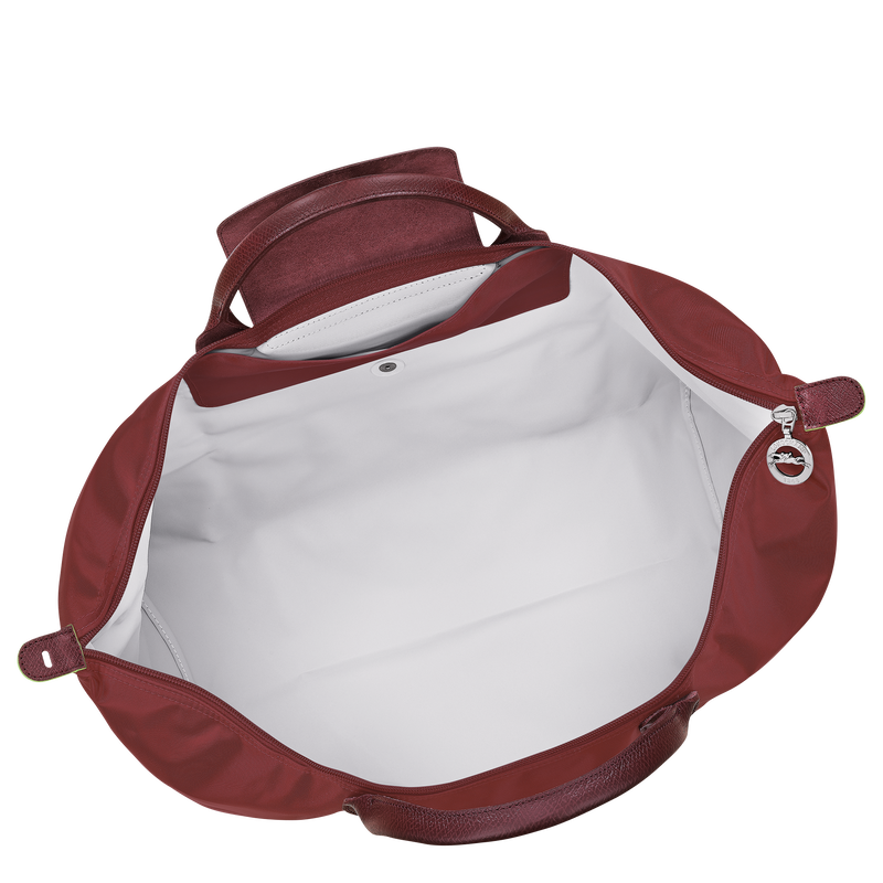 Le Pliage Green L 旅行包 , 石榴色 - 再生帆布  - 查看 5 7
