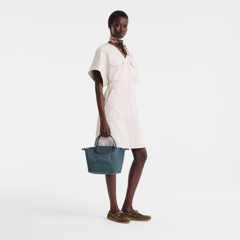 Le Pliage One S 手提包 , 灰黑色 - 再生帆布  - 查看 2 8