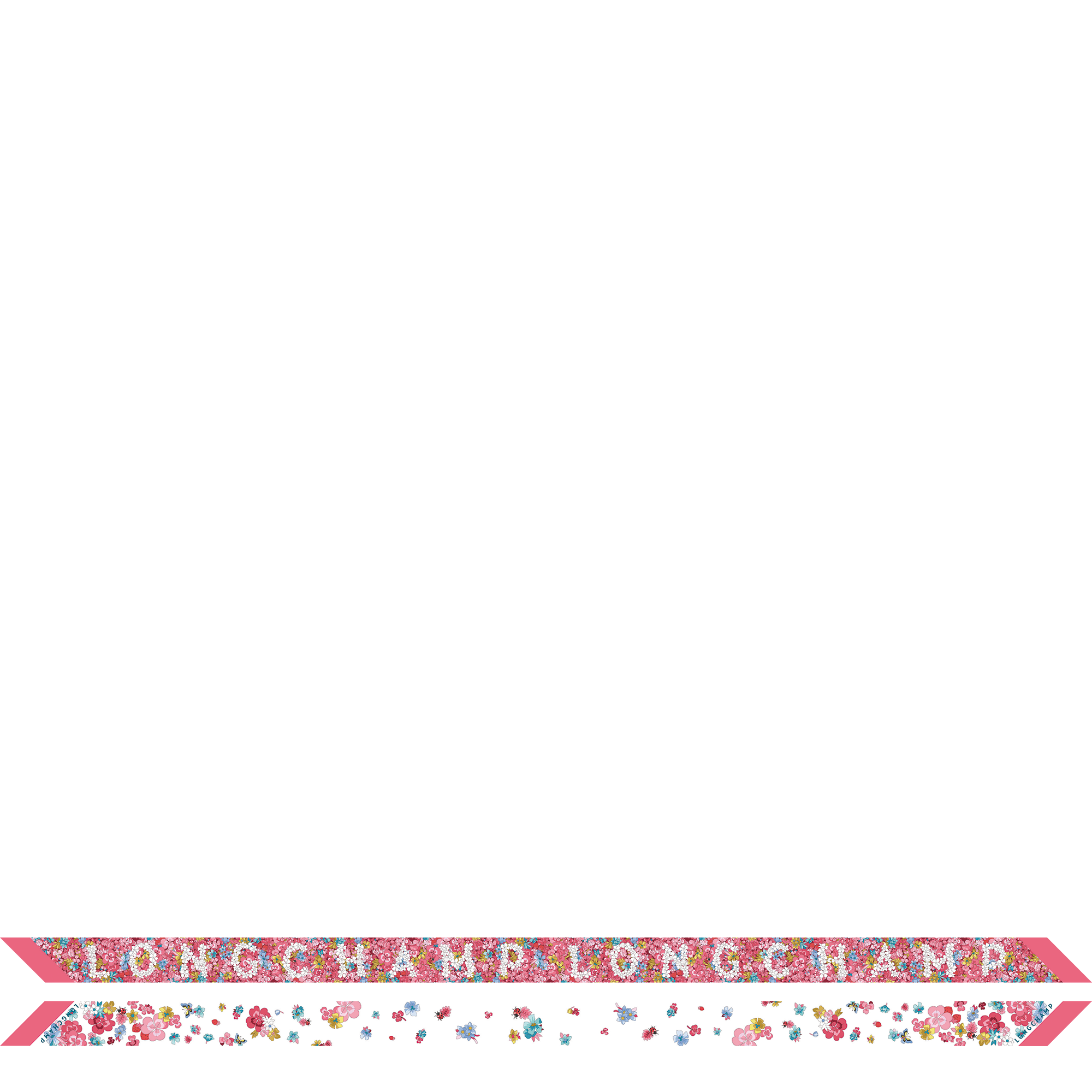 Frise Fleurie（花漾春日） 细丝带, 虾粉色