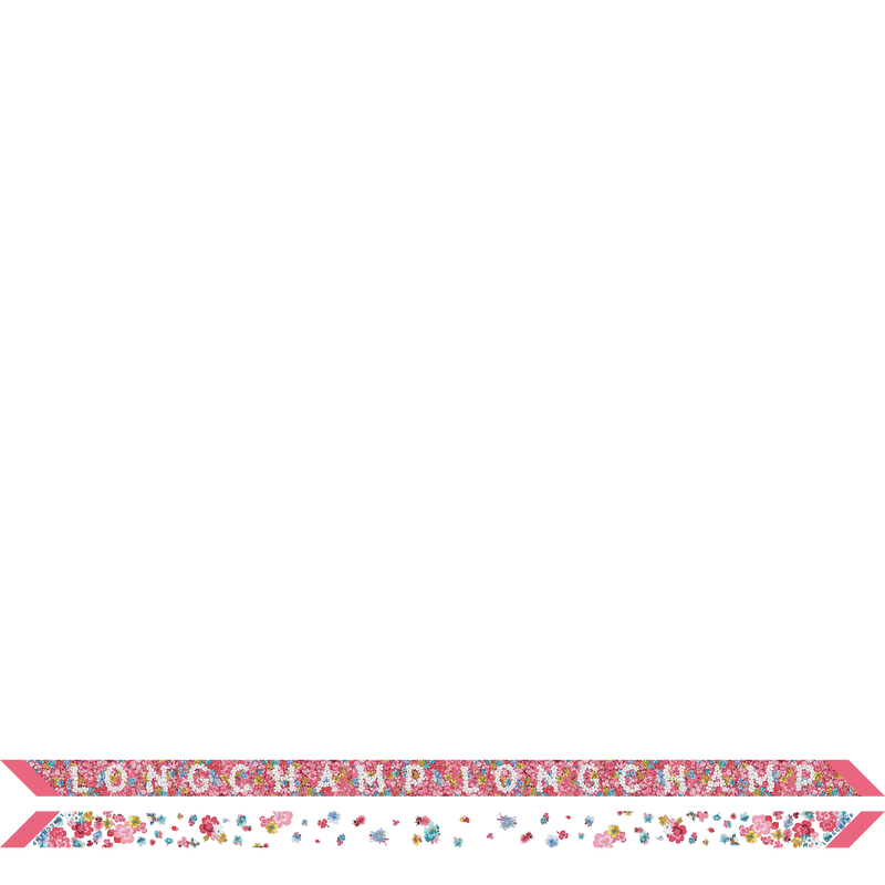 Frise Fleurie（花漾春日） 细丝带 , 虾粉色 - 真丝  - 查看 1 1