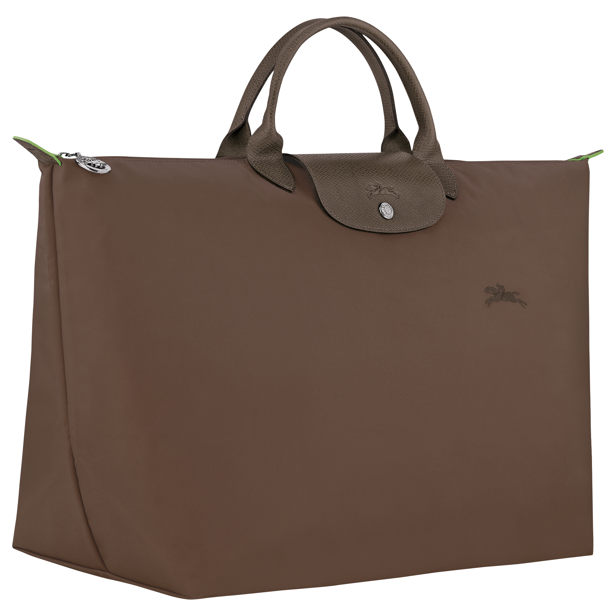 旅行包 L, 泥土色 - 查看 3
        7 - 放大 Le Pliage Green 旅行包 L, 泥土色