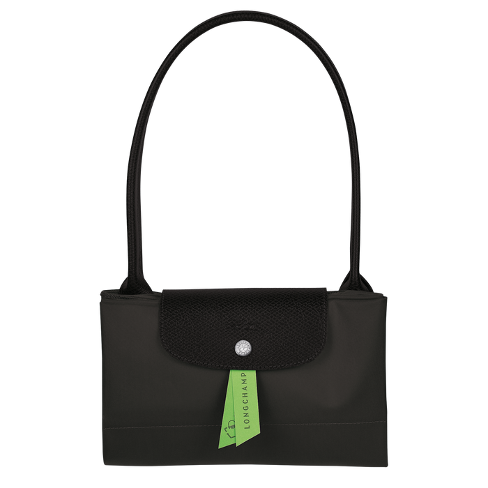 Le Pliage Green 大号单肩包, 黑色