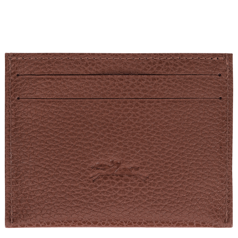 Le Foulonné 卡夹 , 咖啡棕 - 皮革  - 查看 2 2