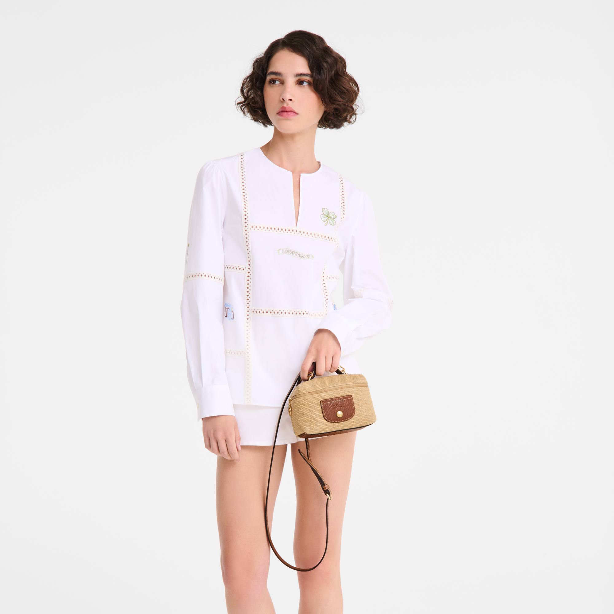 Le Pliage 系列 斜挎包 XS, 棕色