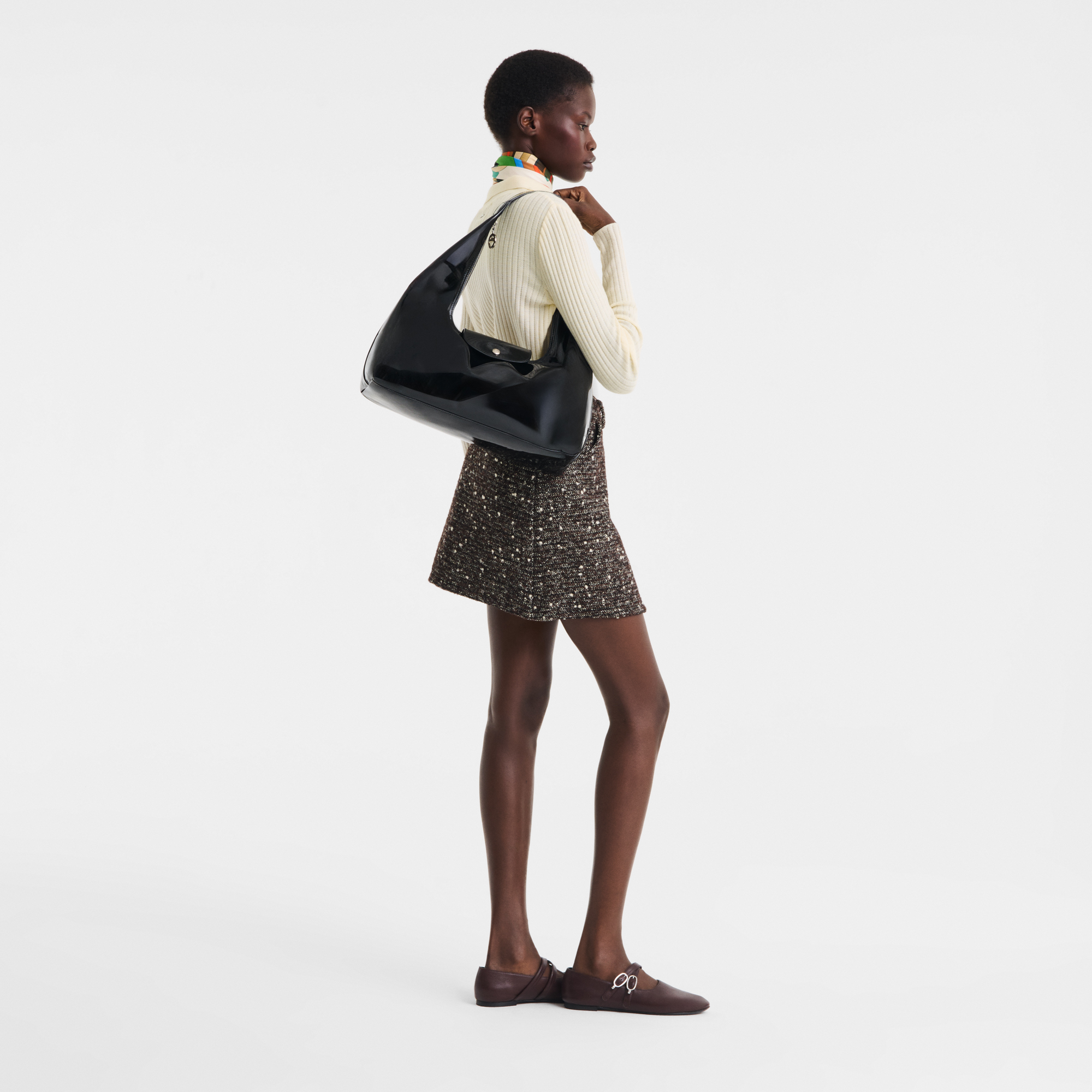 Le Pliage Xtra Shoulder bag L, Black