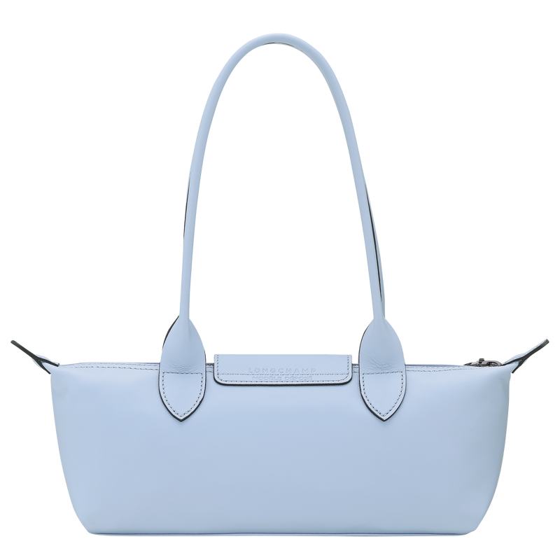Le Pliage Xtra M Shoulder bag , Wave - Leather  - View 3 of  5