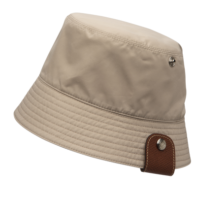 双面渔夫帽 , 纸白色/茶粉色 - 科技塔夫绸