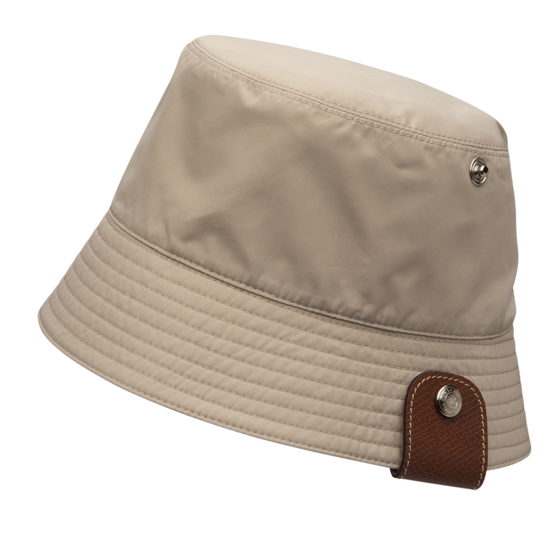 Reversible bucket hat , Paper/Pink Tea - Techno taffeta  - View 1 of  4