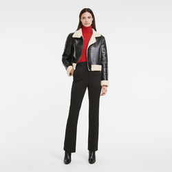 Fall/Winter 2023 Collection Jacket , Black - Leather