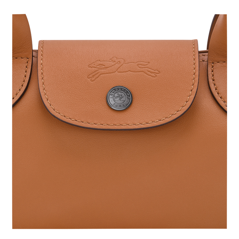 Le Pliage Xtra M Shoulder bag , Cashew - Leather  - View 5 of  5