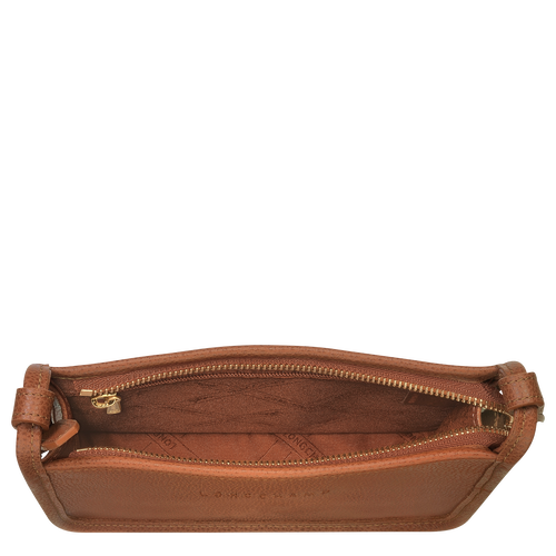 Le Foulonné S Crossbody bag , Caramel - Leather - View 5 of  6