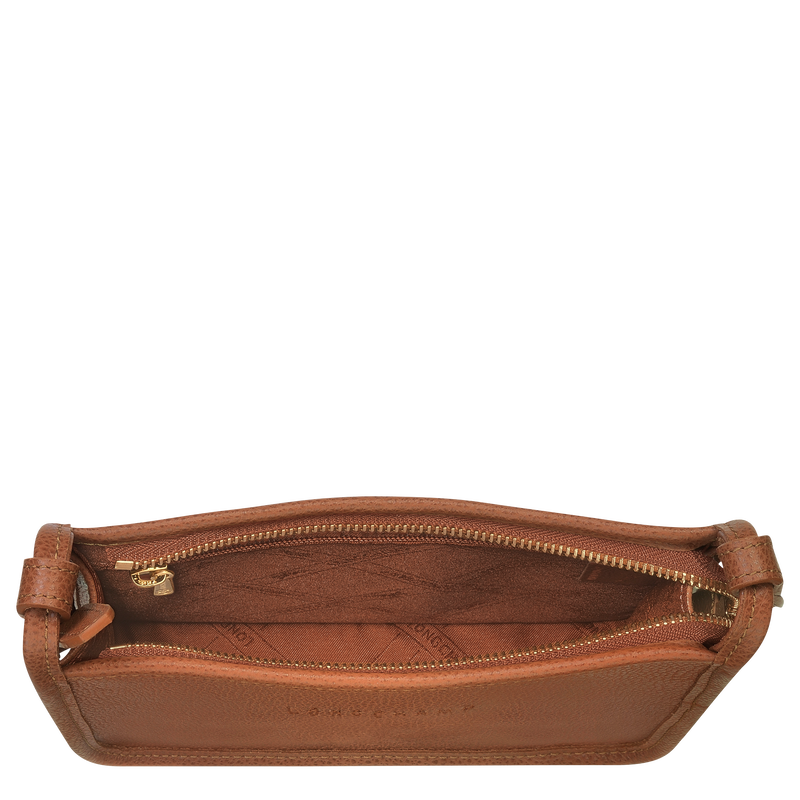 Le Foulonné S Crossbody bag , Caramel - Leather  - View 5 of  6