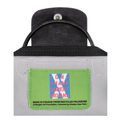 Longchamp x Robert Indiana 小袋 , 粉红色 - 帆布 - 查看 5 6