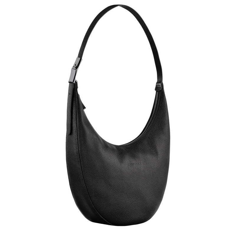 Roseau Essential L Crossbody bag , Black - Leather  - View 3 of  6