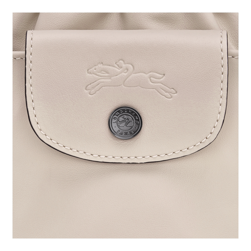 Le Pliage Xtra XS 水桶包 , 米白色 - 皮革  - 查看 6 6