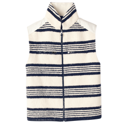 Fall/Winter 2023 Collection Sleeveless cardigan , Navy - OTHER