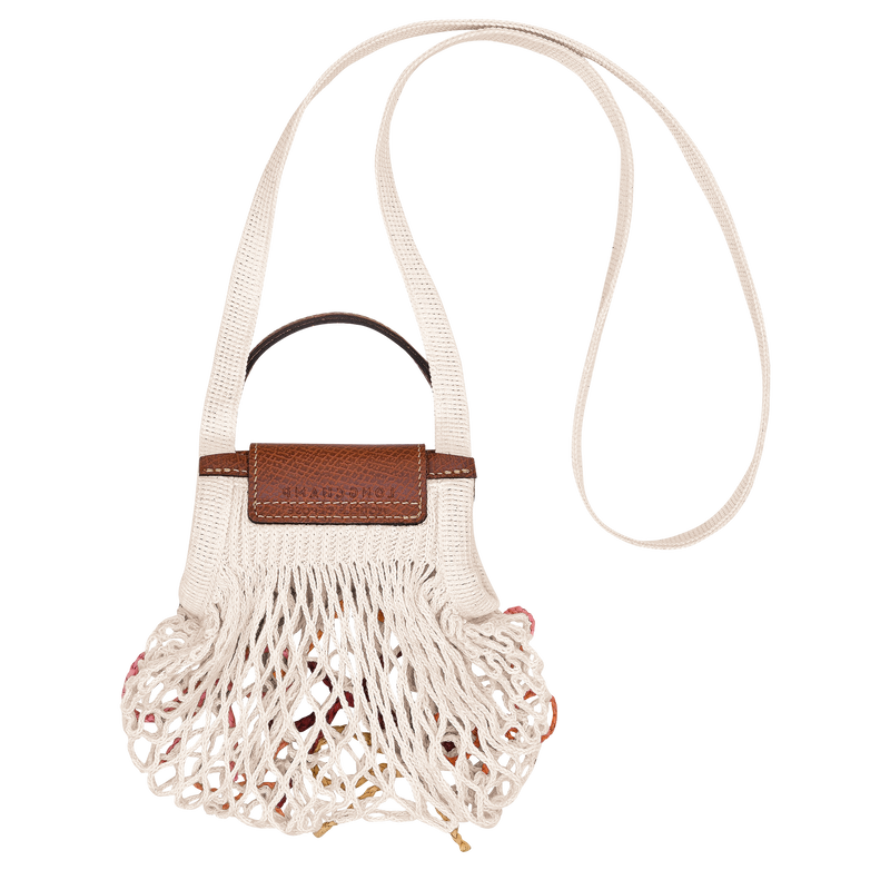 Le Pliage Collection XS 网袋 , 象牙白 - 帆布  - 查看 4 4