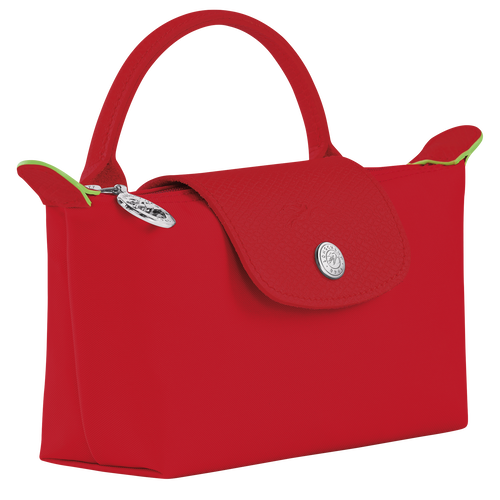 Le Pliage Green 化妆包 , 鲜红色 - 再生帆布 - 查看 3 6