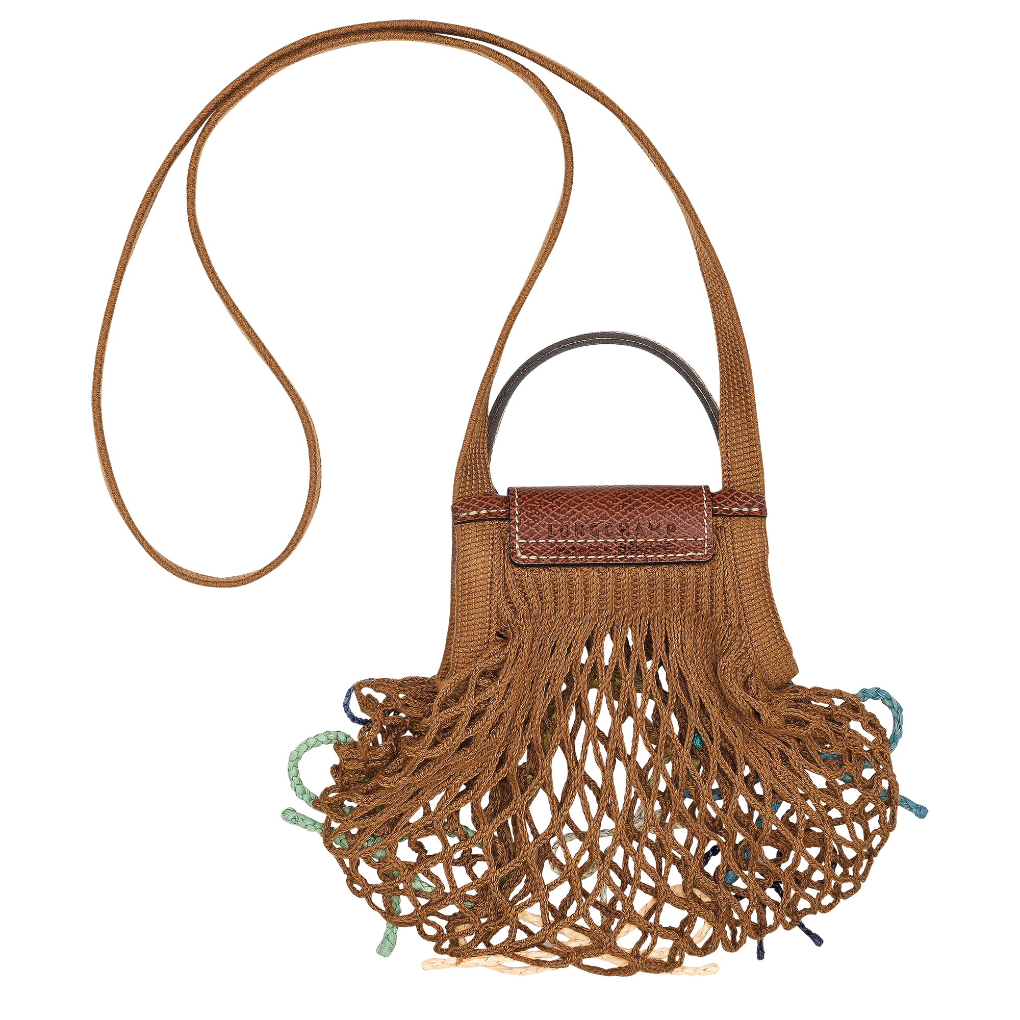 Le Pliage Collection Mesh bag XS, Tobacco