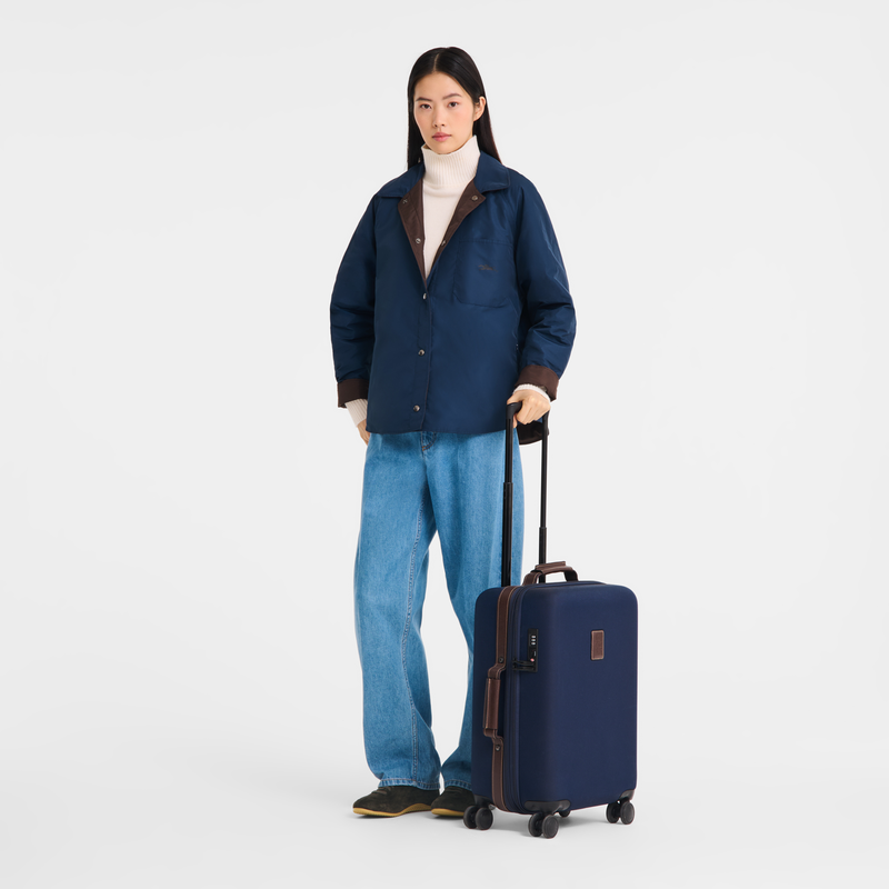 Boxford S Carry-on , Blue - Recycled canvas  - View 2 of  4