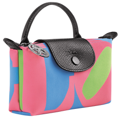 Longchamp x Robert Indiana 小袋, 粉红色
