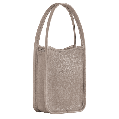 Le Foulonné XS Handbag , Turtledove - Leather - View 3 of  4