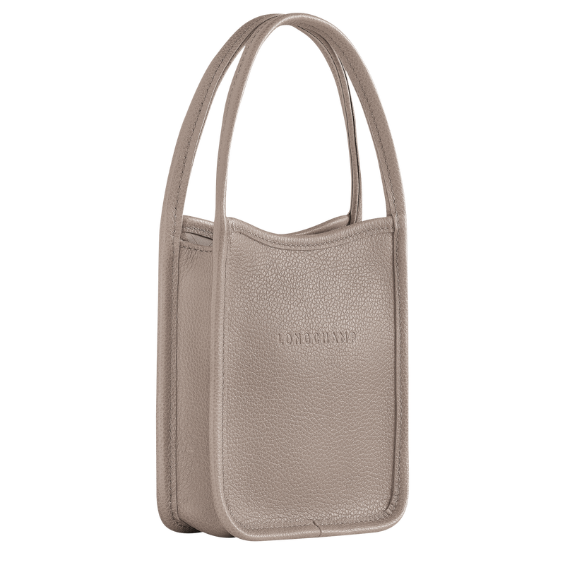 Le Foulonné XS Handbag , Turtledove - Leather  - View 3 of  4