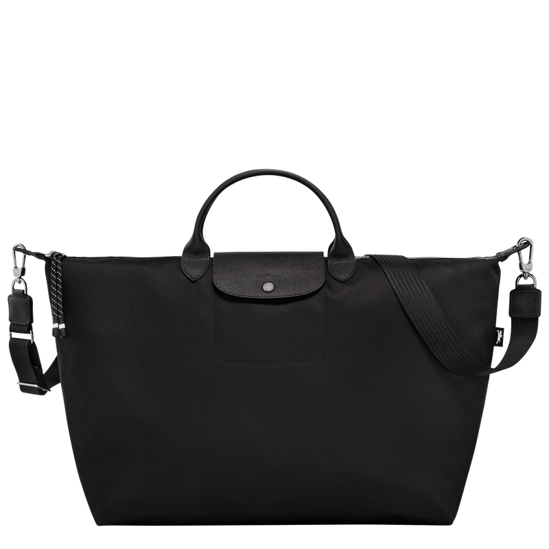 Le Pliage Energy L 旅行包 , 黑色 - 再生帆布  - 查看 1 6
