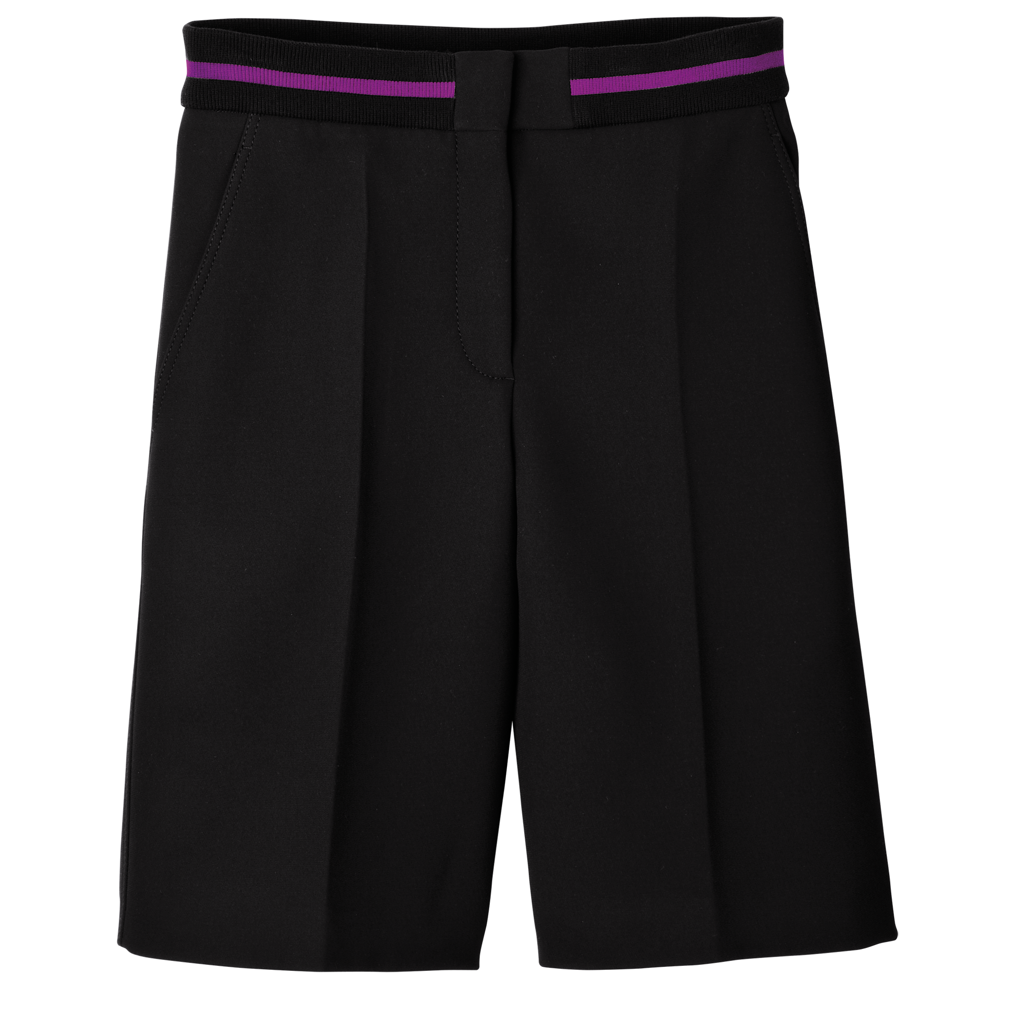 null Bermuda shorts, Black