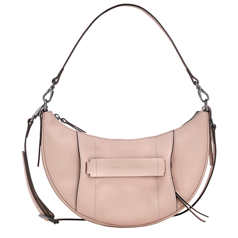 Longchamp 3D S 斜挎包 , 花瓣粉 - 皮革  - 查看 1 2