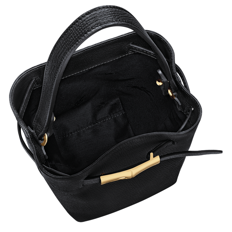 Le Smart XS Bucket bag , Black - Leather  - View 4 of  5