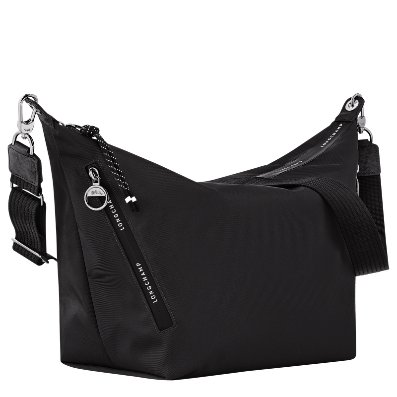 Le Pliage Energy Crossbody bag , Black - Canvas  - View 3 of  6