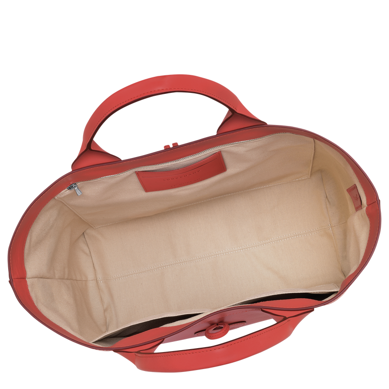 Le Roseau L 托特包 , 红色 - 皮革  - 查看 5 6