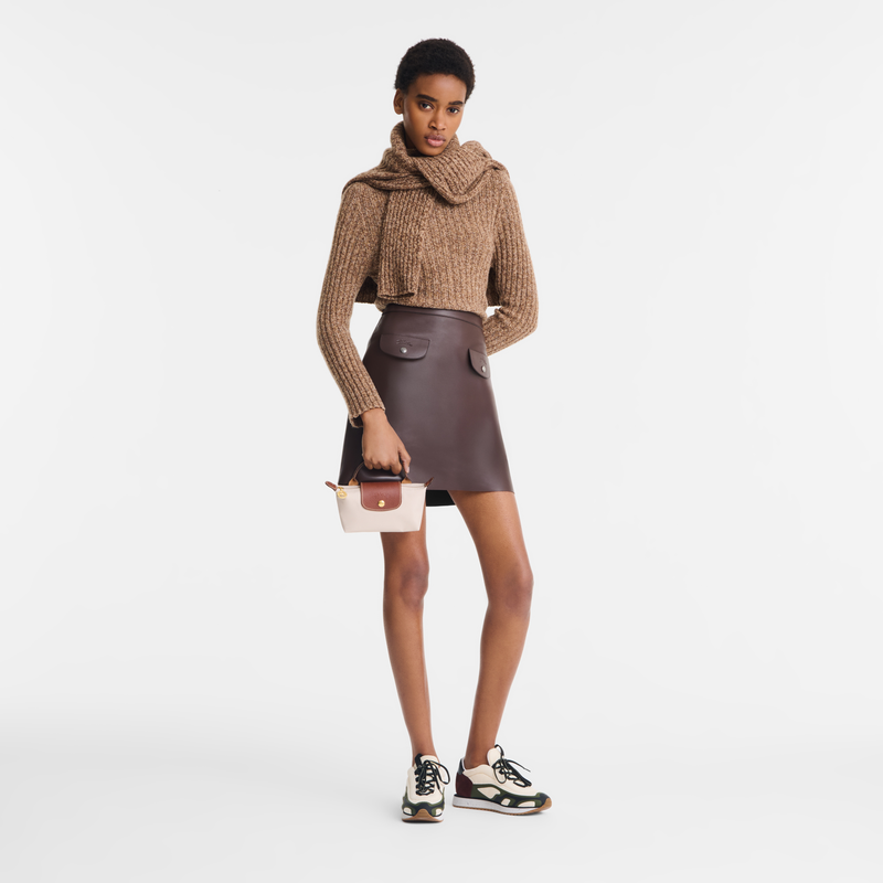 Le Pliage Original Pouch with handle , Paper - Recycled canvas  - View 2 of  6