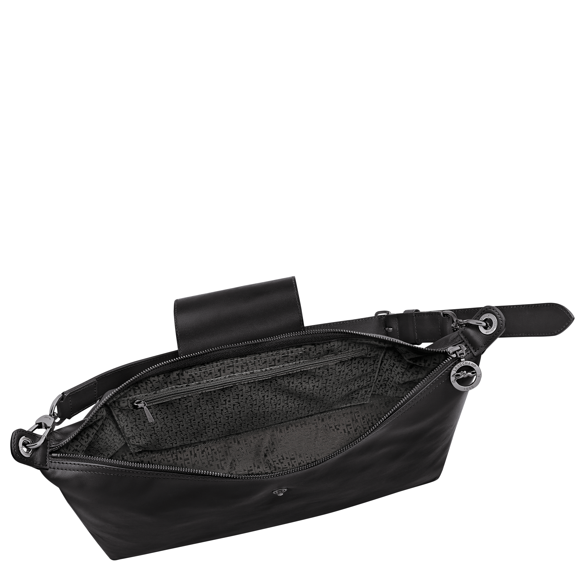 Le Pliage Xtra Hobo 袋 XL, 黑色