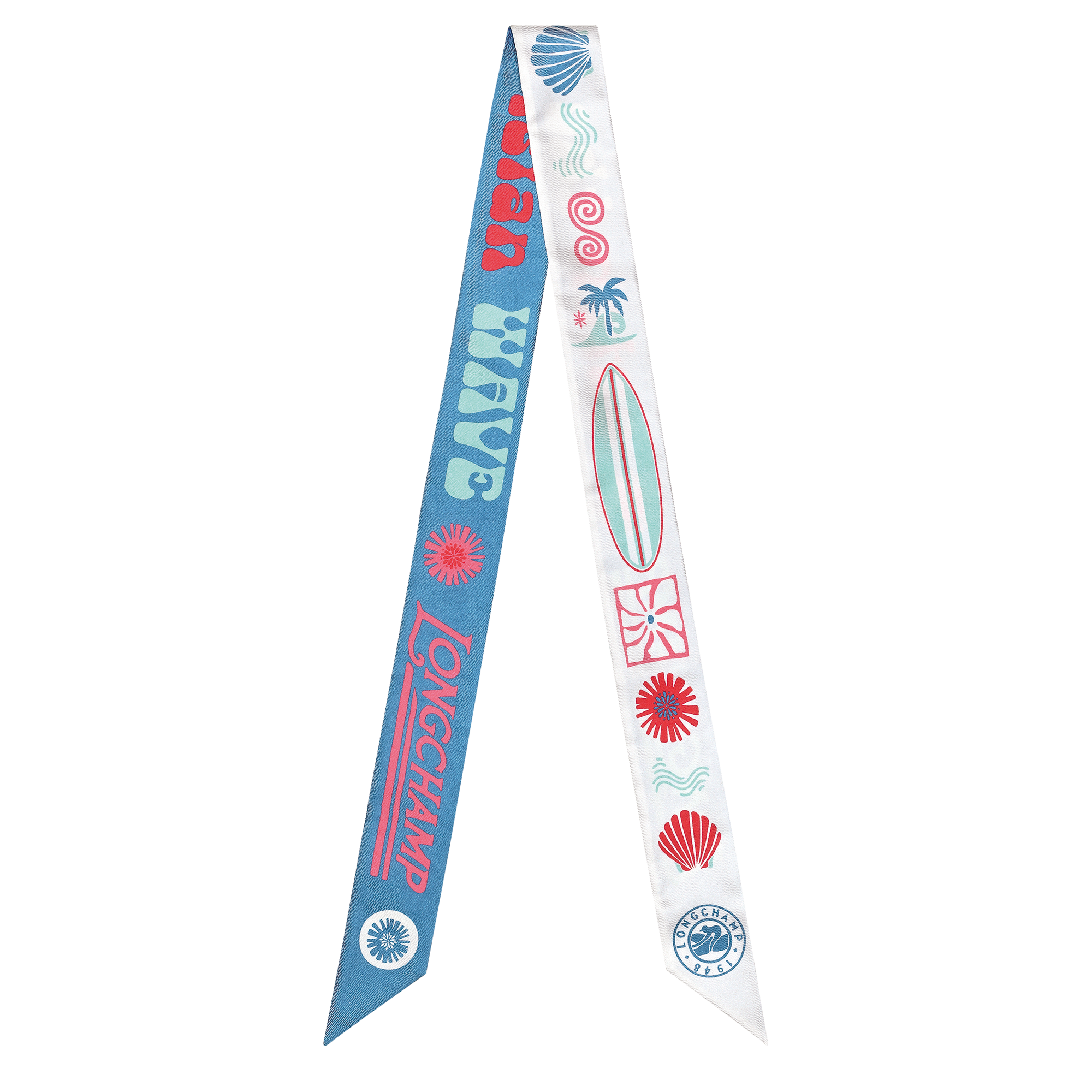 Catch The Parisian Wave（逐浪巴黎） 细丝带, 蓝灰色